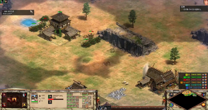 帝国时代2怎么打蒙古轻骑2