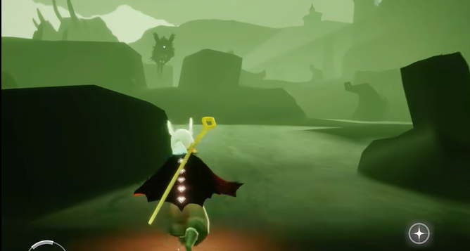 光遇墓土在天上怎么躲皮皮虾1