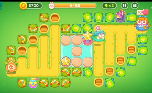 保卫萝卜4绿野第9关怎么打1