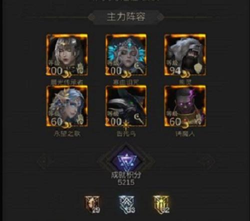 地下城堡3前期队伍最佳阵容是什么1