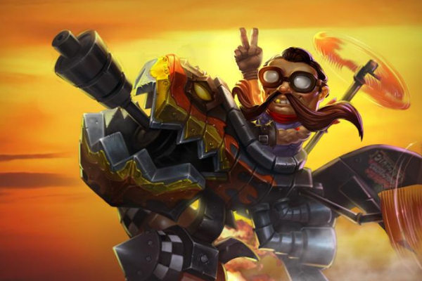 lol英勇投弹手的装备和符文应该怎么搭配?1