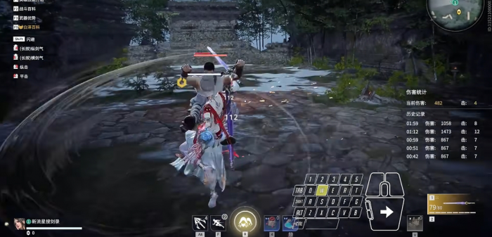 永劫无间长剑bsb怎么连1