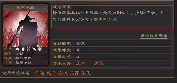三国志战略版许褚用什么兵法1