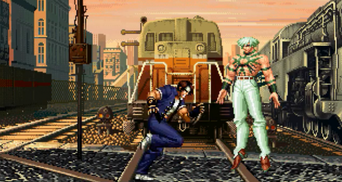 拳皇97的人物怎么奔跑3