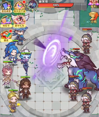 口袋斗罗大陆狼王打法技巧1