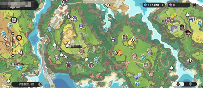 洛克王国世界地图全解析3