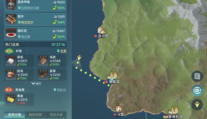 大航海时代传说投资奖励攻略3