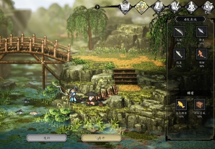 逸剑风云决钓鱼点有哪些1