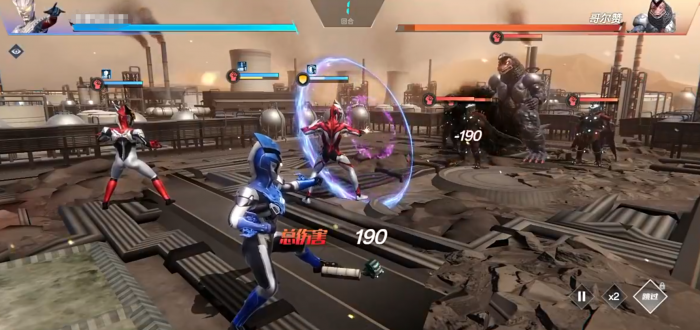 奥特曼系列对决哥尔赞怎么打2