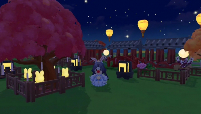 怎样移动摩尔庄园手游中的小门牌1