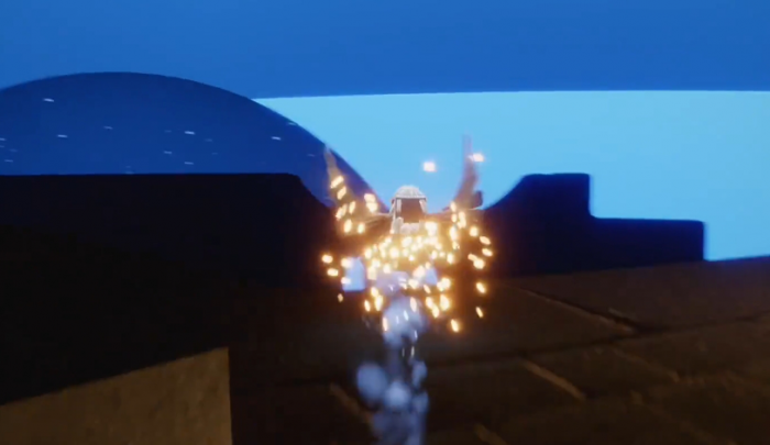 如何在光遇奇迹之旅中与巨型生物互动1