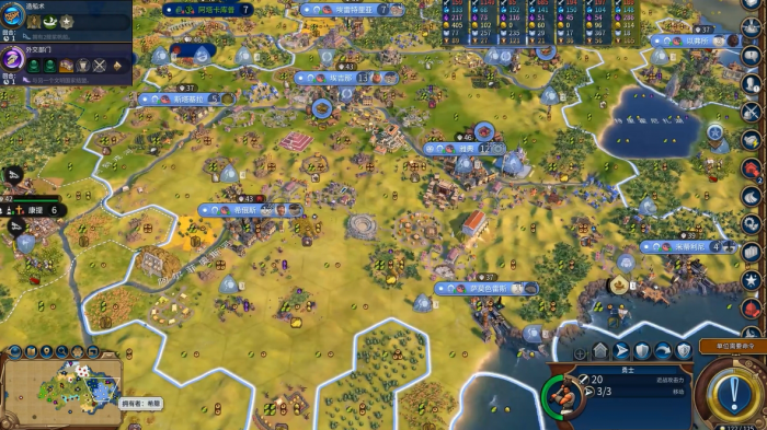 文明6玩男希腊前地图怎么设置3