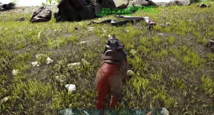 方舟生存进化泰坦巨蟒怎么驯服1