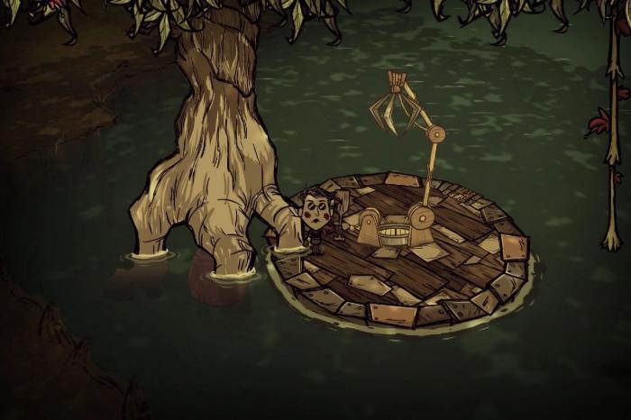 饥荒海洋水中木能掉落什么1