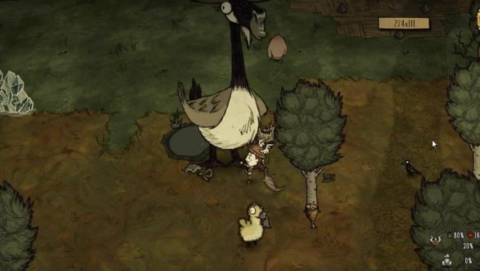 饥荒联机版怎么打麋鹿鹅_饥荒联机版手机