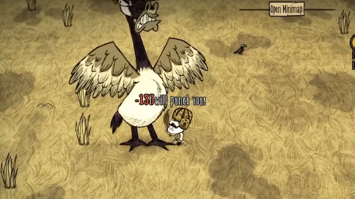 饥荒联机版怎么打麋鹿鹅2