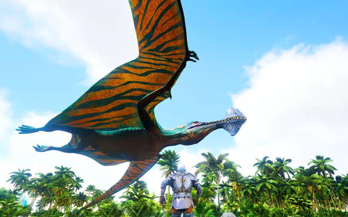 方舟生存进化怎样抓翼龙1