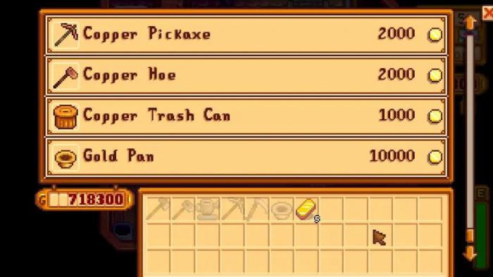 星露谷物语升级工具要多少钱3