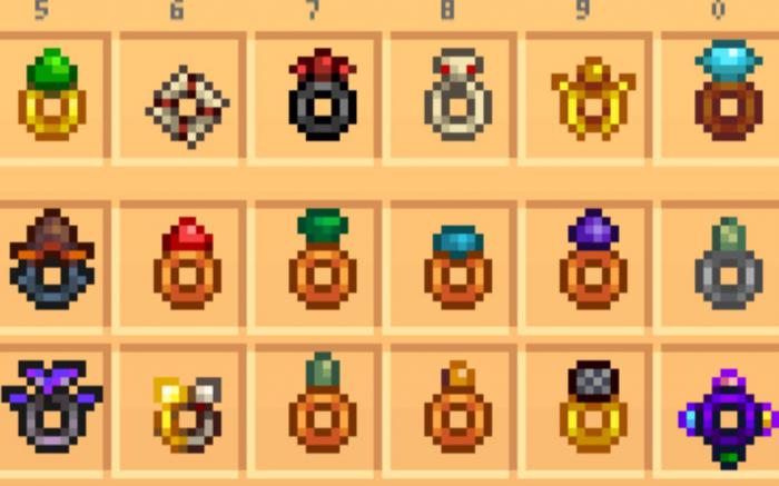 星露谷物语组合戒指怎么搭配2