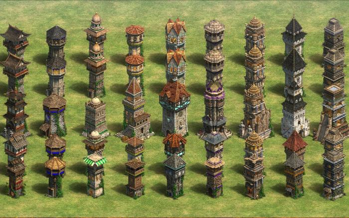 帝国时代2建筑怎么转向1