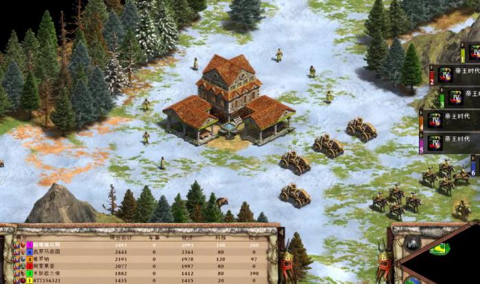 帝国时代2怎么召集兵力3