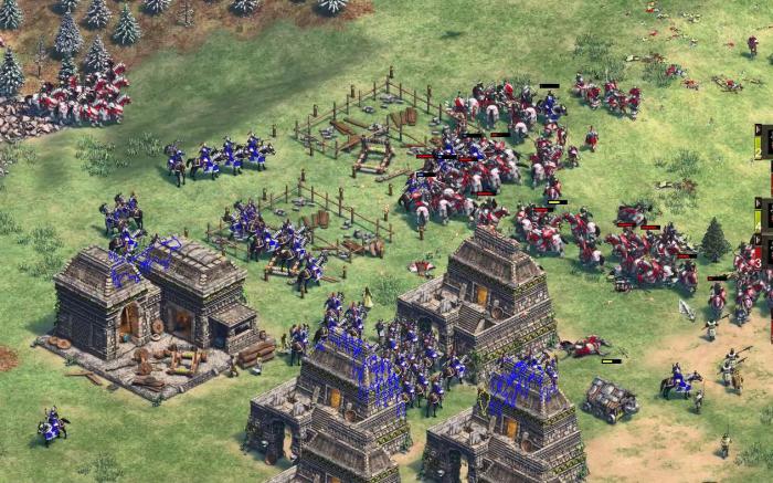 帝国时代2皇家骑兵怎么打3