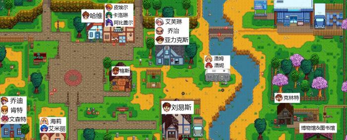 星露谷物语黄头发男人在哪1