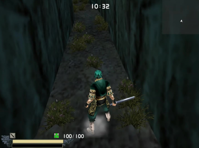 流星蝴蝶剑一线天谁在山上推落石2