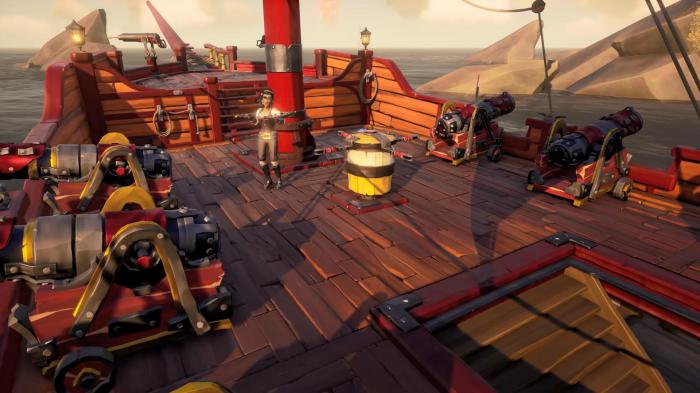 盗贼之海如何开船1