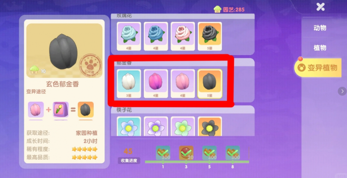 摩尔庄园变异种子怎么种植和收获1