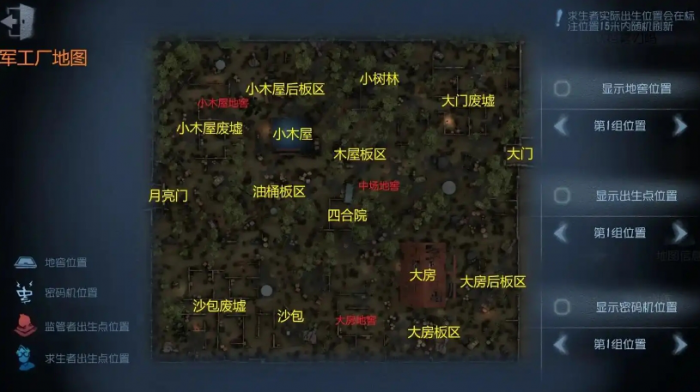 第五人格冒险家军工厂地图怎么藏身_第五人格冒险家正确玩法