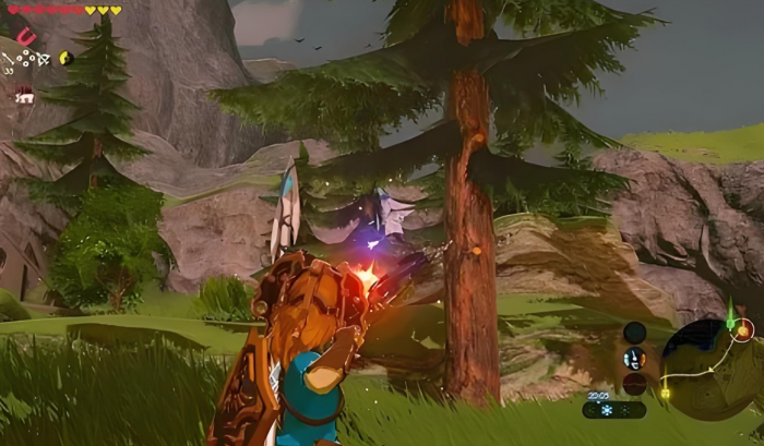 旷野之息里的各种元素杖怎么使用_塞尔达元素法杖