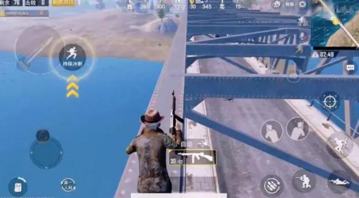 绝地求生刺激战场怎么堵桥1