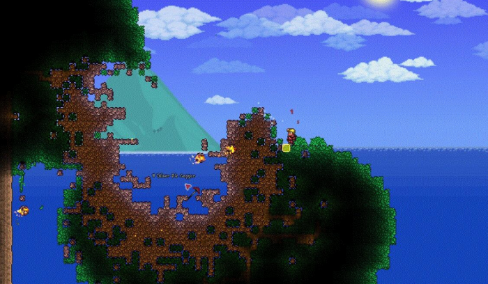 泰拉瑞亚如何在地狱钓鱼1