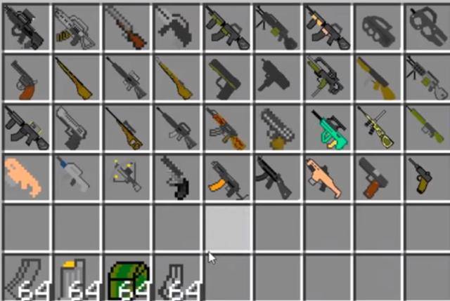 我的世界3d枪械怎么装弹_我的世界3d枪械mod合成表