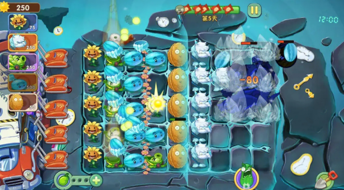 植物大战僵尸2第八关怎么过_植物大战僵尸2第八关困难