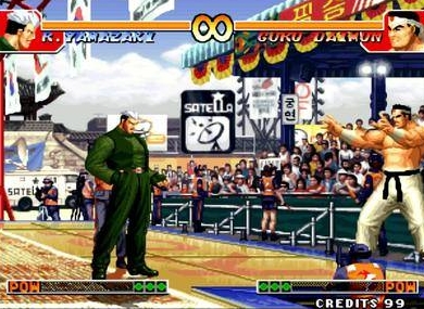 拳皇97龙二怎么攒气1