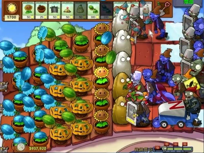 植物大战僵尸中跳跳舞会怎么打3