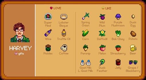 星露谷物语刘易斯生日送什么2