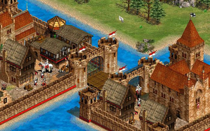 帝国时代2建筑物怎么旋转视角1