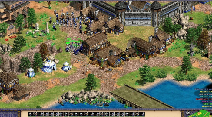 帝国时代2怎样强制攻击3