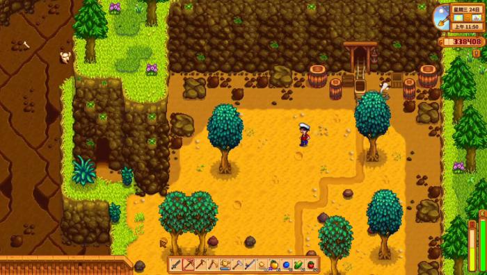 星露谷物语湖边的山洞在哪里_星露谷物语攻略网 星露谷物语湖边的山洞在哪里_星露谷物语攻略网