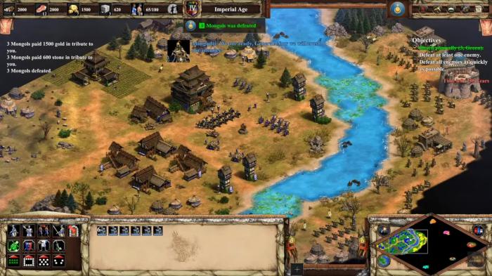 帝国时代2蒙古如何升级快2