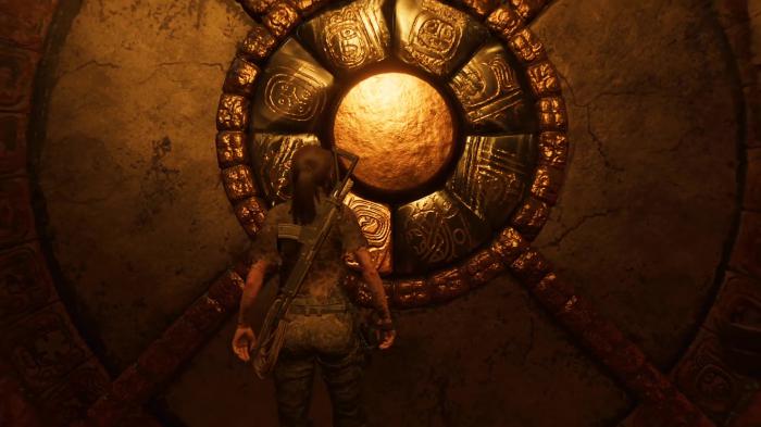 古墓丽影两个转盘怎么过3