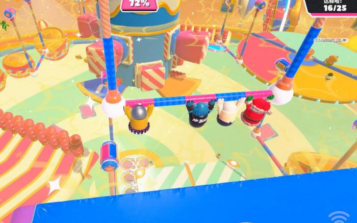 糖豆人怎么抓握空中秋千2