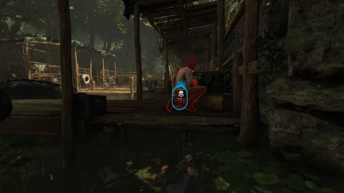 古墓丽影怎么放大瞄准1