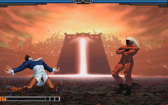 拳皇97暴走八神怎么打1