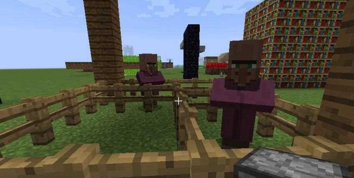 我的世界如何把僵尸变成村民1