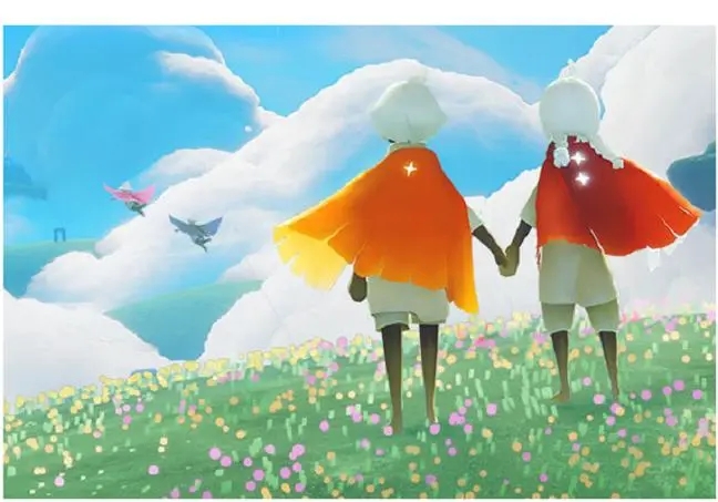 光遇手花爱心怎么画2