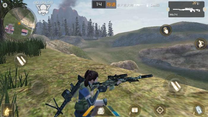 荒野行动弹道如何打开1
